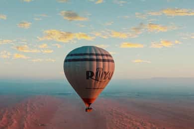 Wahiba Sands: Doświadczenie z balonem na ogrzane powietrze