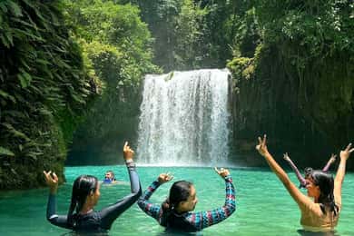 Cebu: Kawasan Falls Canyoneering med ziplining-tur