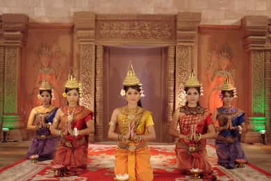 Spectacle du théâtre Apsara, avec dîner et prise en charge à l'hôtel