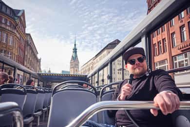 Amburgo: Tour in autobus Hop-on Hop-off biglietto per la famiglia