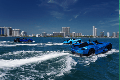 San Juan: JET CAR IN ACQUA - Esperienza Blue McLaren