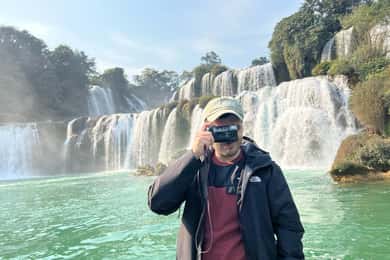 Chute d'eau de Ban Gioc Montagne Cyclop Journée complète en voiture