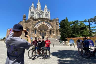 Barcelona to Tibidabo: Hidden Gems & Scenic Views eBike Tour