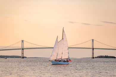 Newport: Sunset Sail on Schooner Madeleine