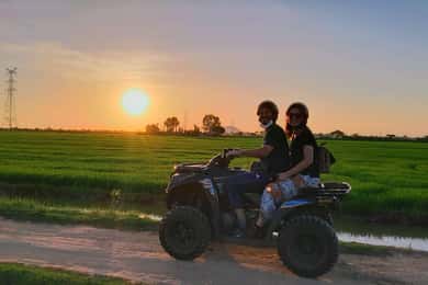 Circuit en quad à la campagne à Siem Reap