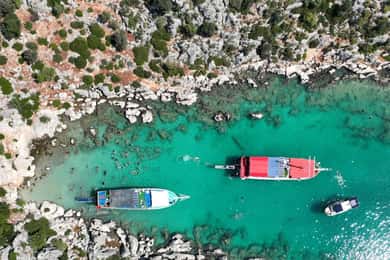 Kas: Tour en barco privado por Kekova con traslados incluidos