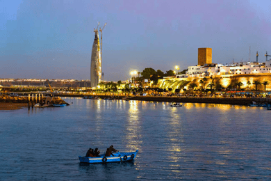 Rabat: Nachttour met traditioneel Marokkaans diner