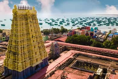 Desde Madurai : excursión de 1 día Madurai a Rameshwaram en Coche