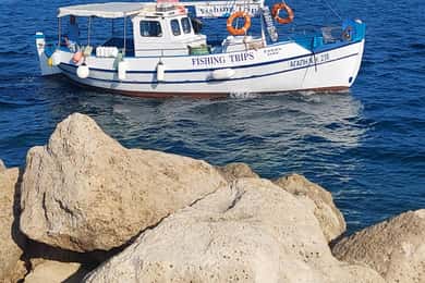 Hersonissos: Agapi Fishing Trips Sunset Cruise