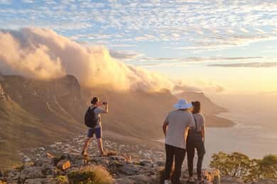 Cidade do Cabo: Caminhada guiada ao nascer e pôr do sol em Lion's Head