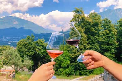 Domodossola: Nyd vin og lokale lækkerier på en naturskøn vingård