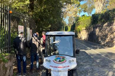 Rome : Voie Appienne et Catacombes en voiturette semi-privée