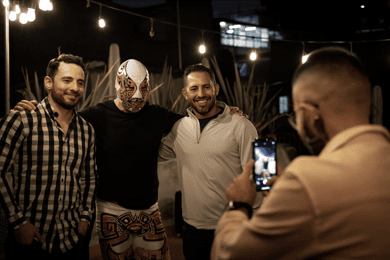 Mexico City: Lucha Libre with Meet and Greet, Mezcal, Snacks