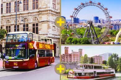 Wien: Schönbrunn, Belvedere, Riesenbus, Riesenrad & Schifffahrt