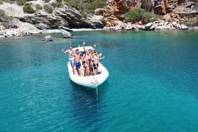 Athen: Private tägliche Kreuzfahrt & Schnorcheln Petalioi Marmari