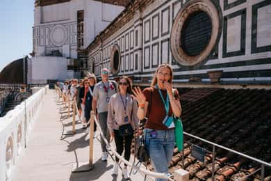 David & Duomo VIP Tour with Exclusive Terrace Access & Dome