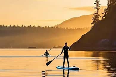 Victoria: Paddle Board Tour at Willows Beach