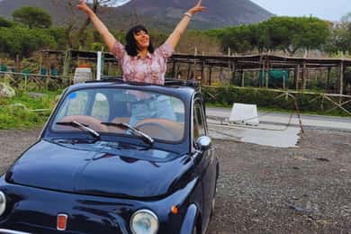 From Pompeii: Vintage Car Tour Beneath Mount Vesuvius