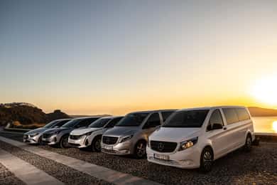 Santorini: Servicios de traslado privado al/del aeropuerto