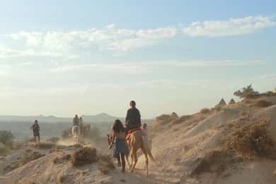 Passeios a cavalo na Capadócia: Nascer do sol, Pôr do sol ou 1 hora