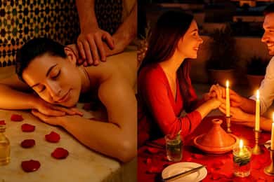 Marrakesz: Błogie spa i romantyczna kolacja przy świecach