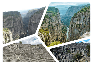 Antik Selge, Tazı Kanyonu ve Adam Kayalar Macerası