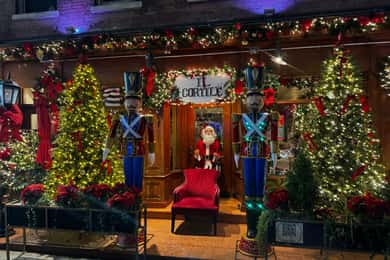 NYC: Рождественский ужин в IL Cortile + экскурсия по Маленькой Италии