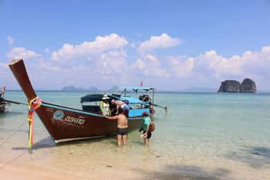 Lanta's Hidden Gems: 4 Islands by Traditional Longtail Boat