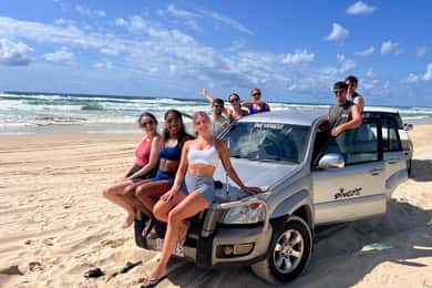 Depuis Rainbow Beach : Circuit de 2 jours en 4x4 à K'gari (Fraser Island)