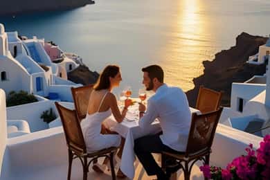 Santorini: Tour particular ao pôr do sol em Oia e na Baía de Ammoudi