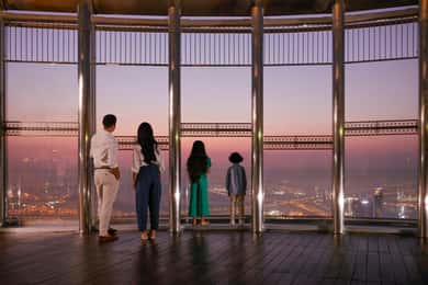 Dubai: Schneller Zugang zu den Etagen 124 und 125 des Burj Khalifa
