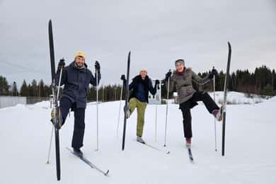Ski- oder Schneeschuhverleih in Sea Lapland