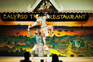 Bangkok : Calypso et danse classique thaïlandaise