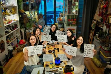 Ho Chi Minh City: Mindful Calligraphy Workshop
