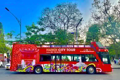 Hanoi: 24 Hour Hop on Hop off Bus Tour