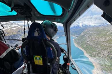 From Bergen: Trolltunga and Waterfalls Helicopter Tour