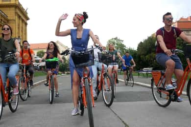 Zagreb: Passeio de bicicleta clássico de 3 horas