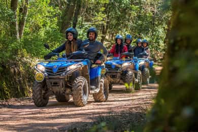 Quad bike excursion with BBQ in the Scarlino Woods