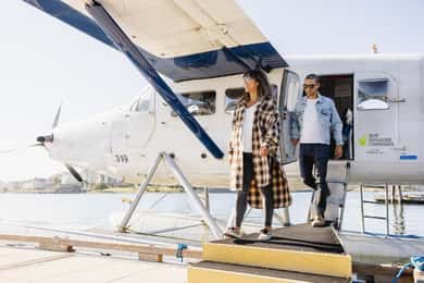 From Vancouver: Seaplane to Victoria with Bus & Ferry Return