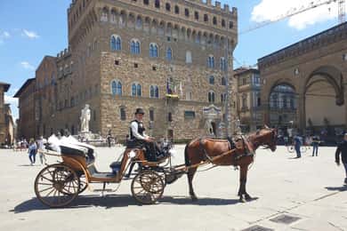 Florence: Carriage with Horses Tour of the City