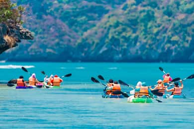 Koh Samui: Ang Thong Marine Park kajak- og snorkeltur