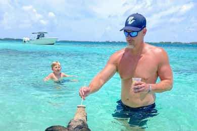 Depuis Nassau : Nager avec des cochons Safari
