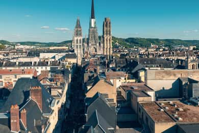Rouen: Plimbare rapidă cu un localnic în 60 de minute