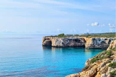 Cala Romàntica: Vattengrottäventyr i grottan Es Coloms
