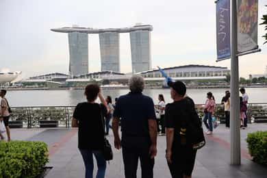 Visite à pied de 3 heures du quartier historique et de Marina Bay