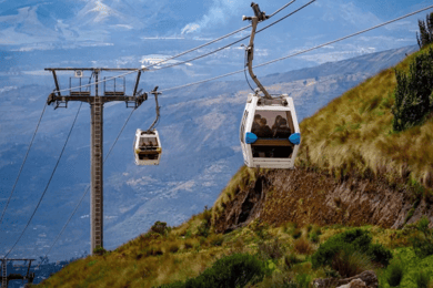 Quito: la funivia di Quito sul vulcano Pichincha