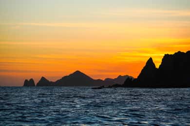 Cabo San Lucas: privé-cruise bij zonsondergang