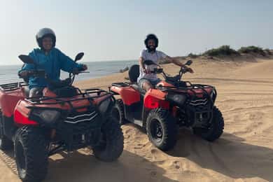 Essaouira P2: Guided Quad Bike Adventure with Hotel Pickup