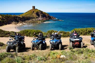 Bosa: Coast and Country Guided Quad Bike Tour