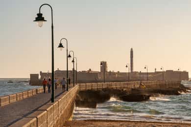Experiencia gastronómica saludable y tour a pie en Cádiz